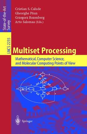 Calude / Salomaa / Paun |  Multiset Processing | Buch |  Sack Fachmedien