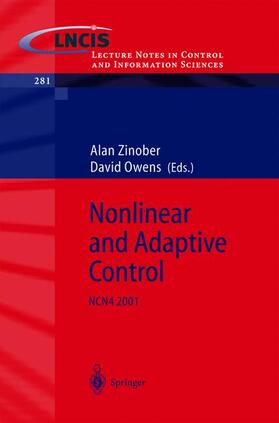 Owens / Zinober |  Nonlinear and Adaptive Control | Buch |  Sack Fachmedien
