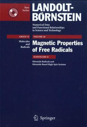 Alberti |  Nitroxide Radicals and Nitroxide Based High-Spin Systems | Buch |  Sack Fachmedien