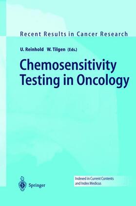 Tilgen / Reinhold | Chemosensitivity Testing in Oncology | Buch | 978-3-540-43468-9 | sack.de