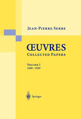 Serre |  Oeuvres - Collected Papers I | Buch |  Sack Fachmedien