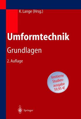 Lange |  Umformtechnik | Buch |  Sack Fachmedien