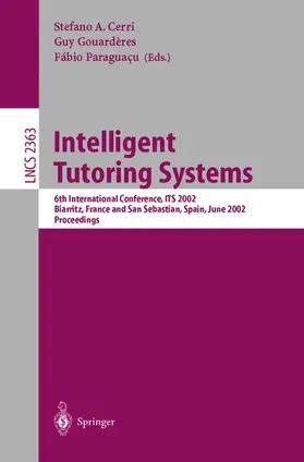 Cerri / Gouarderes / Paraguacu |  Intelligent Tutoring Systems | Buch |  Sack Fachmedien