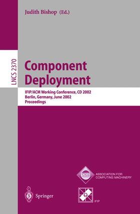 Bishop |  Component Deployment | Buch |  Sack Fachmedien
