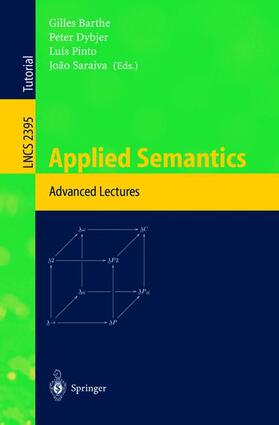 Barthe / Saraiva / Dybjer |  Applied Semantics | Buch |  Sack Fachmedien