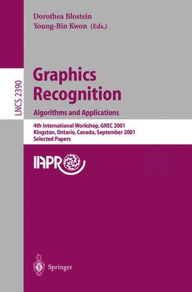 Kwon / Blostein |  Graphics Recognition. Algorithms and Applications | Buch |  Sack Fachmedien