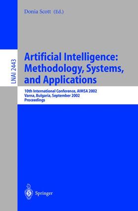 Scott |  Artificial Intelligence: Methodology, Systems, and Applications | Buch |  Sack Fachmedien