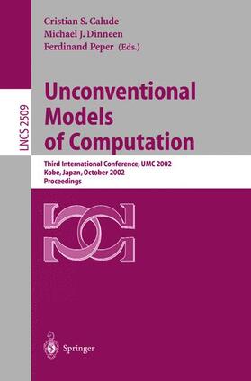 Calude / Peper / Dinneen |  Unconventional Models of Computation | Buch |  Sack Fachmedien