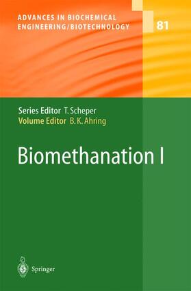 Ahring |  Biomethanation I | Buch |  Sack Fachmedien