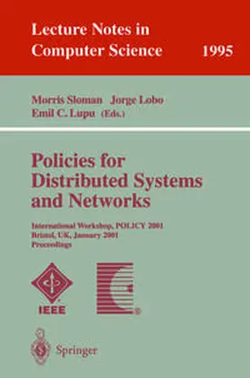 Sloman / Lobo / Lupu |  Policies for Distributed Systems and Networks | eBook | Sack Fachmedien