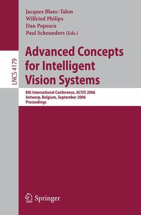 Philips / Popescu / Scheunders |  Advanced Concepts for Intelligent Vision Systems | Buch |  Sack Fachmedien