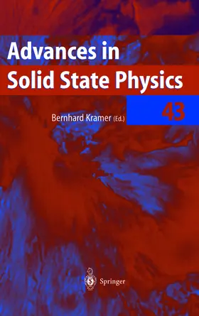 Kramer |  Advances in Solid State Physics | eBook | Sack Fachmedien