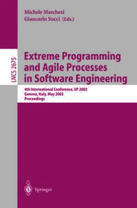 Marchesi / Succi |  Extreme Programming and Agile Processes in Software Engineering | eBook | Sack Fachmedien