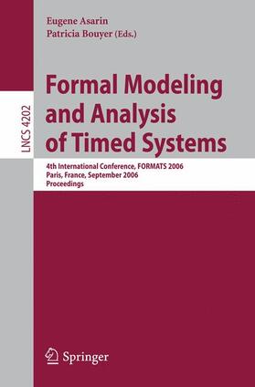Bouyer / Asarin |  Formal Modeling and Analysis of Timed Systems | Buch |  Sack Fachmedien