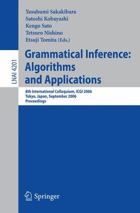 Sakaibara / Kobayashi / Tomita |  Grammatical Inference: Algorithms and Applications | Buch |  Sack Fachmedien