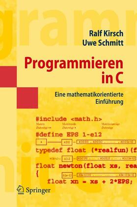 Schmitt / Kirsch |  Programmieren in C | Buch |  Sack Fachmedien