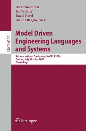 Nierstrasz / Reggio / Whittle |  Model Driven Engineering Languages and Systems | Buch |  Sack Fachmedien