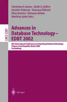 Jensen / Jeffery / Pokorny |  Advances in Database Technology - EDBT 2002 | eBook | Sack Fachmedien