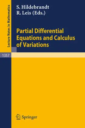 Hildebrandt / Leis | Partial Differential Equations and Calculus of Variations | E-Book | sack.de