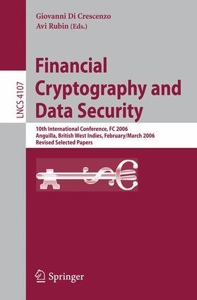 Rubin / Di Crescenzo |  Financial Cryptography and Data Security | Buch |  Sack Fachmedien