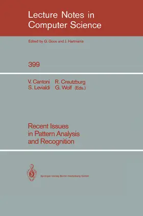 Cantoni / Creutzburg / Levialdi |  Recent Issues in Pattern Analysis and Recognition | eBook | Sack Fachmedien