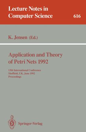 Jensen |  Application and Theory of Petri Nets 1992 | eBook | Sack Fachmedien