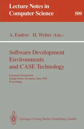 Endres / Weber |  Software Development Environments and Case Technology | eBook | Sack Fachmedien