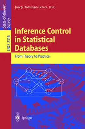 Domingo-Ferrer |  Inference Control in Statistical Databases | eBook | Sack Fachmedien