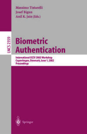 Tistarelli / Bigun / Jain |  Biometric Authentication | eBook | Sack Fachmedien