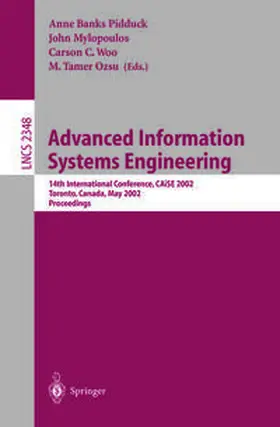 Banks Pidduck / Mylopoulos / Woo |  Advanced Information Systems Engineering | eBook | Sack Fachmedien