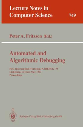 Fritzson |  Automated and Algorithmic Debugging | eBook | Sack Fachmedien