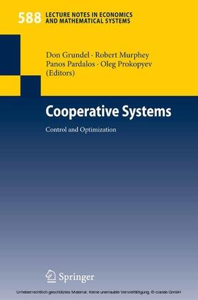 Grundel / Murphey / Pardalos |  Cooperative Systems | eBook | Sack Fachmedien