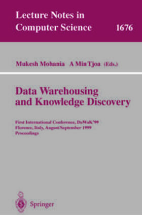 Mohania / Tjoa |  Data Warehousing and Knowledge Discovery | eBook | Sack Fachmedien