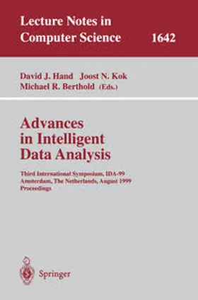 Hand / Kok / Berthold |  Advances in Intelligent Data Analysis | eBook | Sack Fachmedien