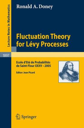 Doney / Picard |  Fluctuation Theory for Lévy Processes | Buch |  Sack Fachmedien