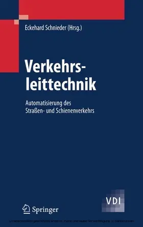 Schnieder | Verkehrsleittechnik | E-Book | sack.de