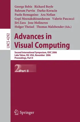 Boyle / Parvin / Koracin |  Advances in Visual Computing | Buch |  Sack Fachmedien