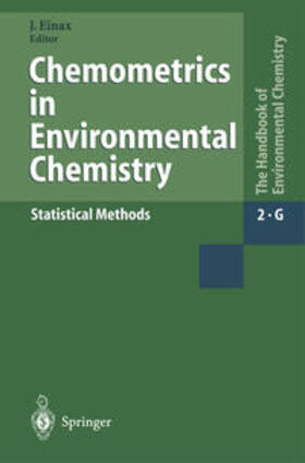 Einax |  Chemometrics in Environmental Chemistry - Statistical Methods | eBook | Sack Fachmedien