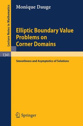 Dauge |  Elliptic Boundary Value Problems on Corner Domains | Buch |  Sack Fachmedien