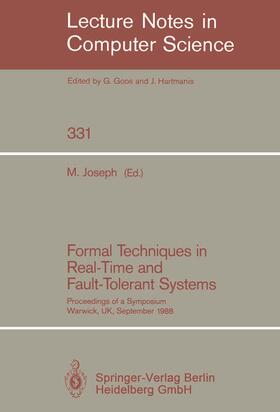 Joseph | Formal Techniques in Real-Time and Fault-Tolerant Systems | Buch | 978-3-540-50302-6 | sack.de