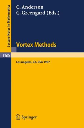 Greengard / Anderson |  Vortex Methods | Buch |  Sack Fachmedien