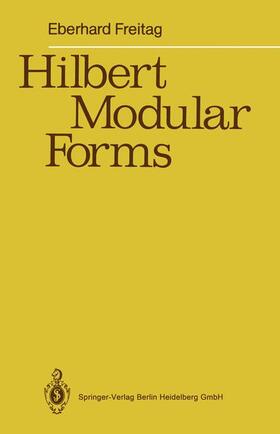 Freitag |  Hilbert Modular Forms | Buch |  Sack Fachmedien
