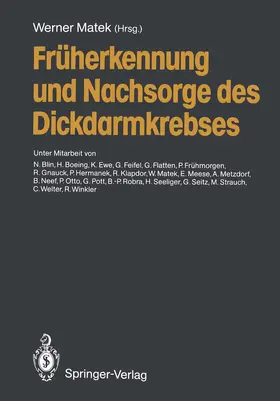 Matek |  Früherkennung und Nachsorge des Dickdarmkrebses | Buch |  Sack Fachmedien