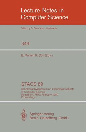 Cori / Monien |  STACS 89 | Buch |  Sack Fachmedien