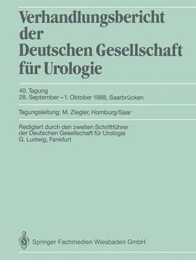  40. Tagung, 28. September¿1. Oktober 1988, Saarbrücken | Buch |  Sack Fachmedien