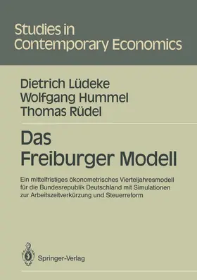 Lüdeke / Rüdel / Hummel |  Das Freiburger Modell | Buch |  Sack Fachmedien