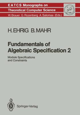 Mahr / Ehrig |  Fundamentals of Algebraic Specification 2 | Buch |  Sack Fachmedien