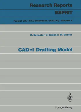 Schuster / Endres / Trippner |  CAD*I Drafting Model | Buch |  Sack Fachmedien