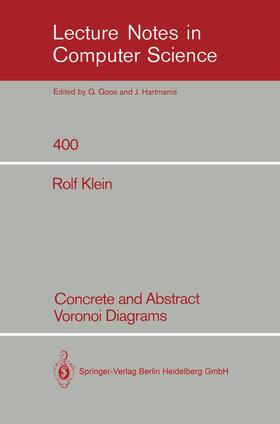 Klein |  Concrete and Abstract Voronoi Diagrams | Buch |  Sack Fachmedien