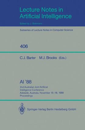 Brooks / Barter |  AI '88 | Buch |  Sack Fachmedien
